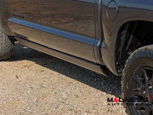 Toyota Tundra Side Steps - Power Running Boards - Rough Country - E-Boards - Double Cab (2007-2021) Toyota Tundra Side Steps - Power Running Boards - Rough Country - E-Boards - Double Cab (2007-2021)